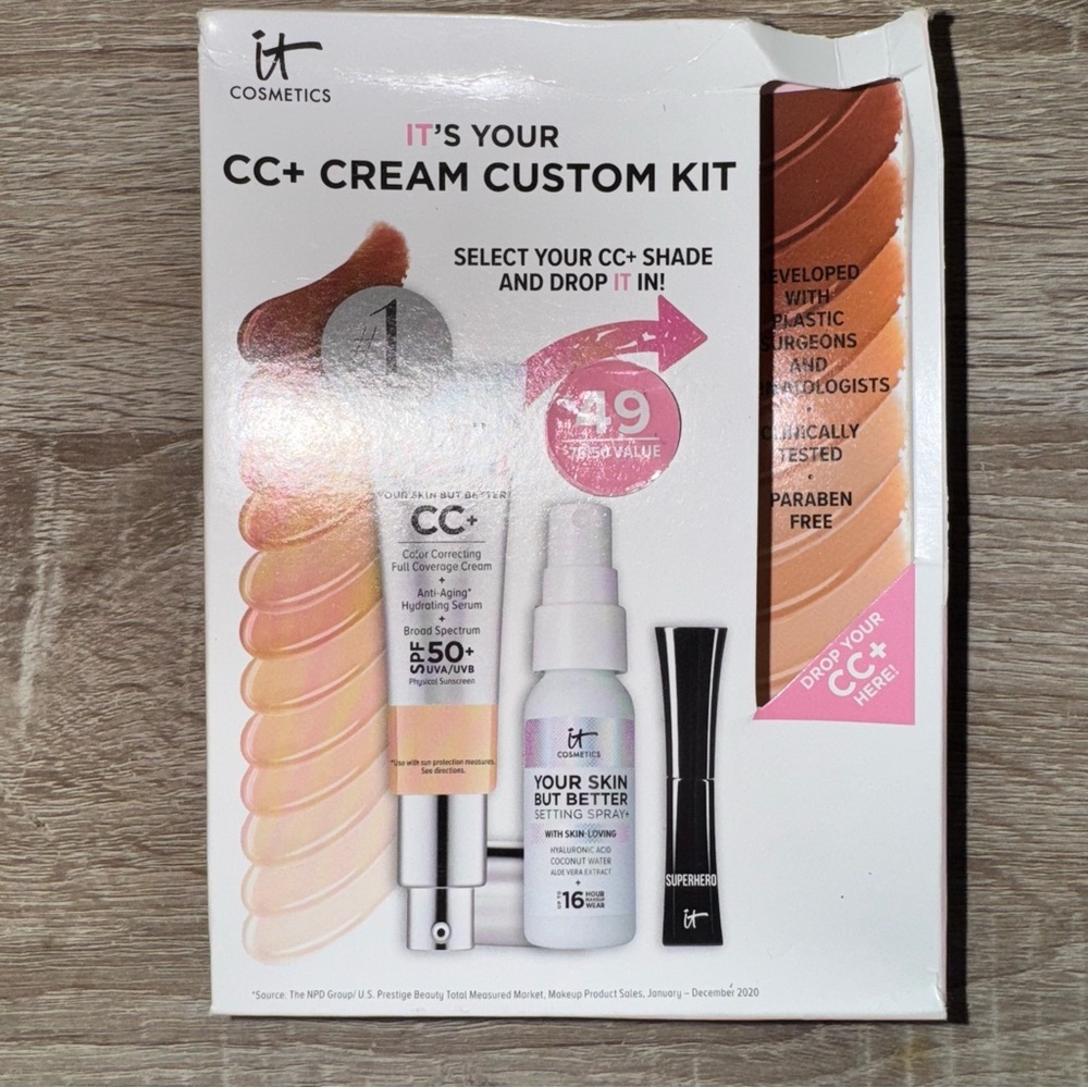 IT Cosmetics setting spray & mascara travel size (no foundation) - Picture 3 of 4